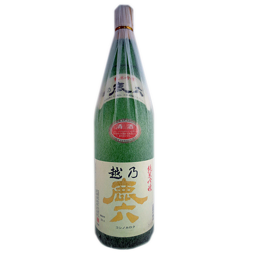 越乃鹿六 純米吟醸酒 1800ml